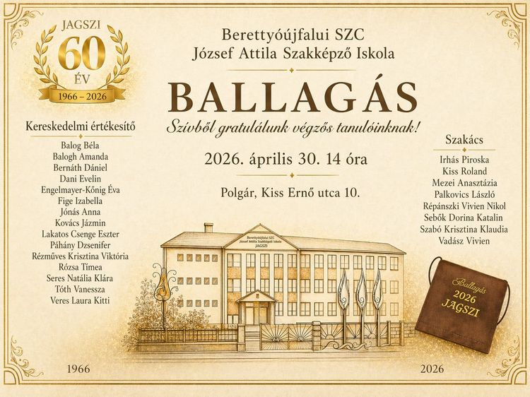 Ballagás 2026