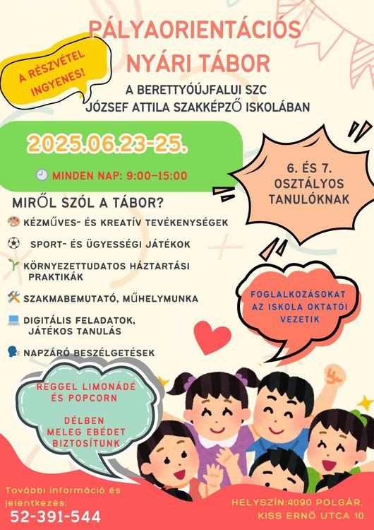 Pályaorientációs tábor
