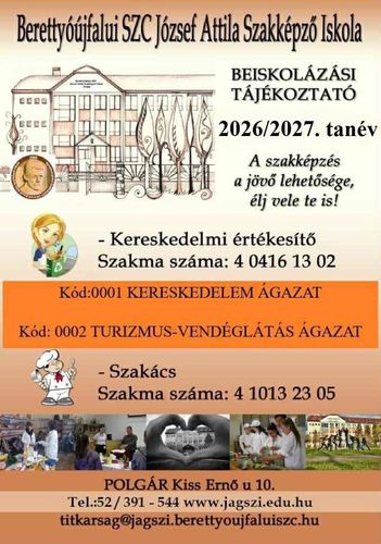 Beiskolázási tájékoztató 